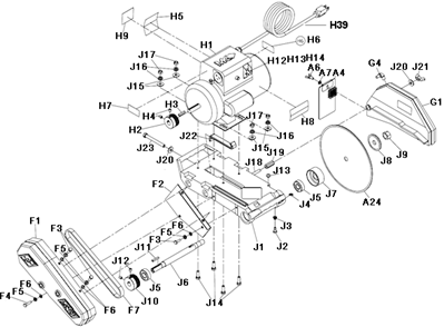Part Location Diagram of 158319-01 MK Diamond Belt Guard, MK-101